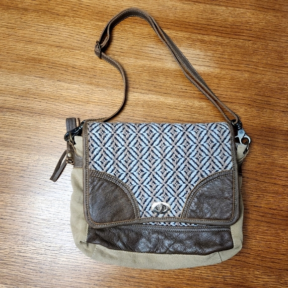 Myra Bag Bags Myra Bag Real Elegance Woven Textile Canvas Crossbody